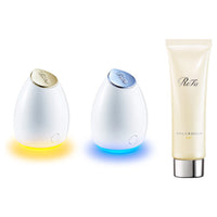 ReFa BEAUTECH SPOT Blue Face Wash Set - BEAUTECH SPOT Set / Approximately 80×54×57mm (with head cover attached), 50mL - 50ml product packaging