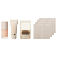 RMK Luminous Makeup Base - Base Makeup Complete Set / 30mL+30g+9.8g+1mL×2+1mL×2+1mL×2+1mL×2 - 30ml product packaging