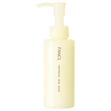FANCL Gentle Skin Milk Cleanser Moisturizing Formula White Background