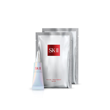 SK-II Genoptics Infinite Aura Essence - 【@cosme Limited: Total Value ¥12,687 (incl. tax)】Genoptics Infinite Aura Essence First Trial Kit / 2P, 10ml bottle with dropper