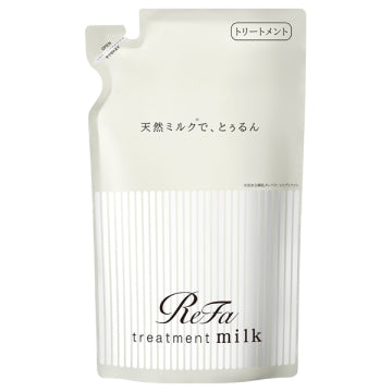 ReFa Refa Milk Protein Shampoo & Treatment - Refa Milk Protein Treatment / Refill / 430g / White Floral Musk product packaging
