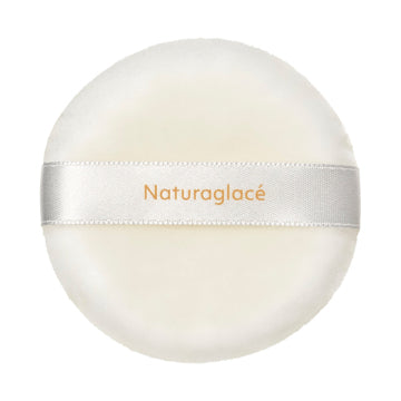naturaglace Loose Powder Puff product packaging on clean white background