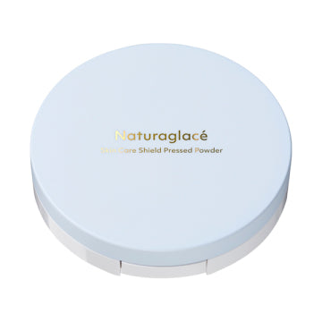 naturaglace Skincare Shield Pressed Powder Brightening Effect White Background