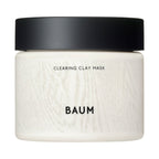 BAUM Clearing Clay Mask Natural Charcoal Formula Visual Radiant Background