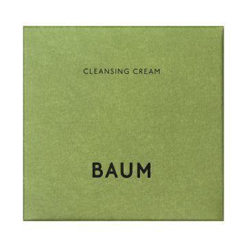 BAUM Cleansing Cream product packaging on clean white background