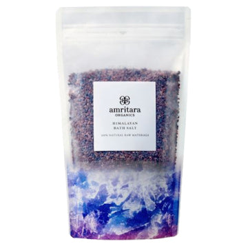 amritara Himalayan Rock Salt Bath Salt Refreshing Spa Experience White Background