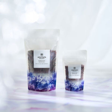 amritara Himalayan Rock Salt Bath Salt Refreshing Spa Experience White Background
