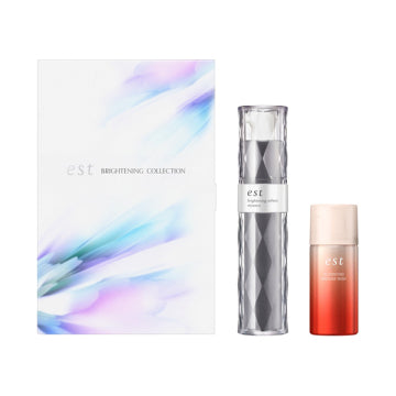 est Brightening Effect Essence - Brightening Collection 2025 / full product with container / 30g, 30g bottle with dropper