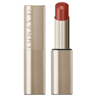 LUNASOL Bare Color Balm - Bare Color Balm / full product with container / EX01 Garnet Charm / 3.5g swatch on lips