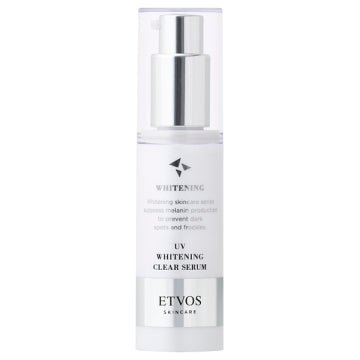 ETVOS Medicated UV Whitening Clear Serum Illuminating Skin Background