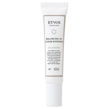 ETVOS Balancing VC Clear Essence Serum Solution White Background