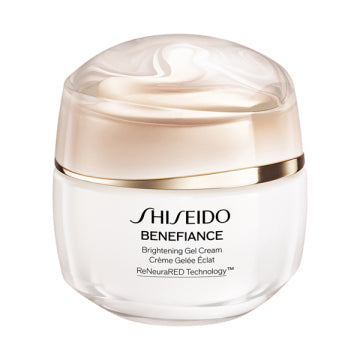 SHISEIDO Benefiance Brightening Gel Cream Radiant Skin Background