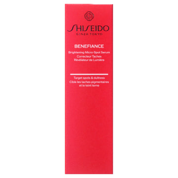 SHISEIDO Benefiance Brightening Micro-S Serum Radiant Glow White Background