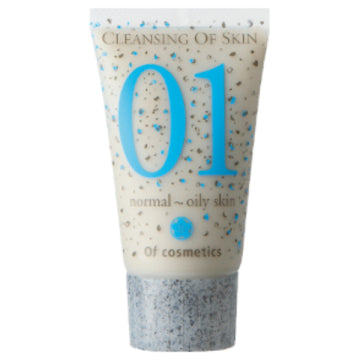 Of cosmetics Skin Cleansing ・01 - Skin Cleansing - 01 / Mini Size / 50g / Fresh Musk Scent product packaging