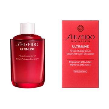 SHISEIDO Ultimune Power Infusing Serum Skin Renewal Visual Luxury Background