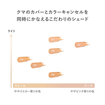 RMK Collecting Veil Concealer Flawless Coverage White Background