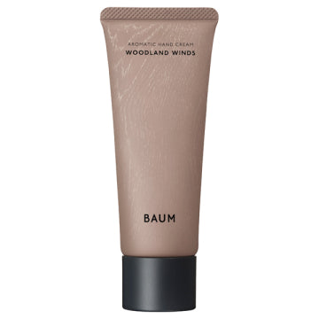 BAUM Aromatic Hand Cream Nourishing Formula White Background