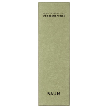 BAUM Aromatic Hand Cream Nourishing Formula White Background