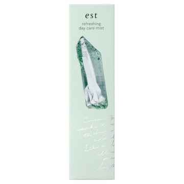 est Refreshing Day Care Mist Moisturizing Herbal Splash White Background