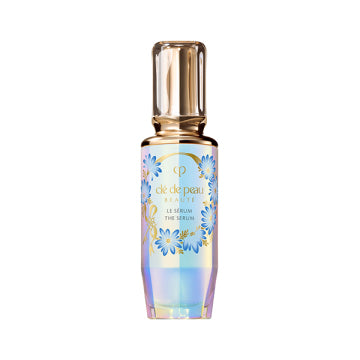 Cle de Peau Beaute Le Serum II full product with container 50mL Limited Set - Le Serum II 2025 LIMITED COLLECTION / 75mL (Large) / A Refreshing and Elegant Scent Concentrated with Flowers - 75ml bottle with dropper