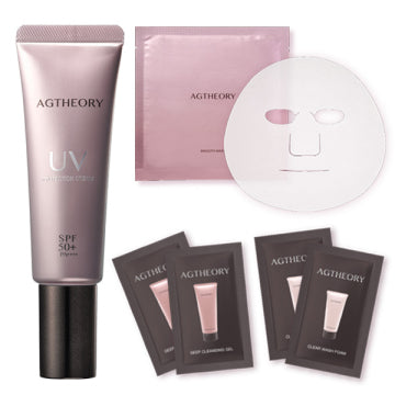 AXXZIA Age Theory UV Protection Set Radiant Skincare Background