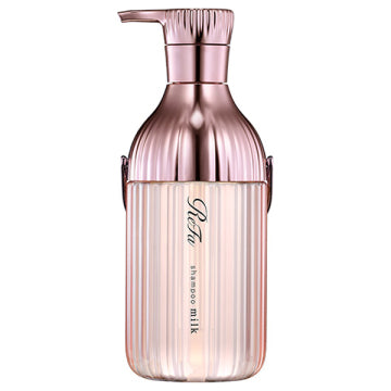 ReFa Refa Milk Protein Treatment Pink - Refa Milk Protein Shampoo Pink / full product with container / 500mL - 500ml product packaging
