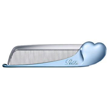 ReFa Heart Comb Mascara - Heart Comb Eyelash Curler / Aqua Blue / Approximately 127×31×11mm (when folded) - 13g product packaging