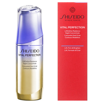 SHISEIDO L Define Radiance Night Serum Radiant Skin Background