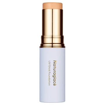 naturaglace UV Stick Foundation - UV Stick Foundation / SPF50+ / PA++++ / full product with container / 02 / 12g product bottle on white background