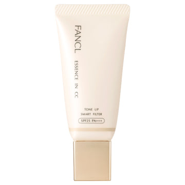 FANCL Essence in CC - Essence in CC / SPF25 / PA+++ / Tone Up Beige / 30g product bottle on white background