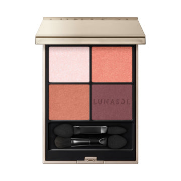 LUNASOL Eye Coloration N - Eye Coloration N / full product with container / 08 Autumn Mellow / 7g palette open view
