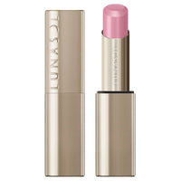LUNASOL Bare Color Balm - Bare Color Balm / full product with container / EX05 Lavender Latte / 3.5g swatch on lips