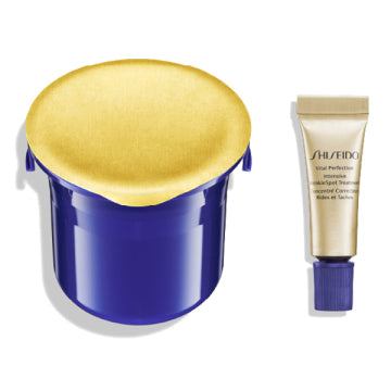 SHISEIDO Vital Perfection Moisturizer & Wrinkle Improvement Cream Luxurious Visual Background