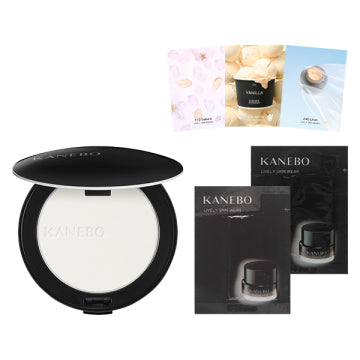 KANEBO Crystallized Fix Powder Set A Radiant Finish White Background