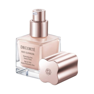 DECORTÉ Rosy Glowizer + Radiant Glow White Background