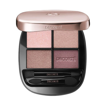 DECORTÉ Eyeshadow Tip Mini - Skin Shadow Designing Palette / full product with container / 4 Ballerina / 5g product packaging