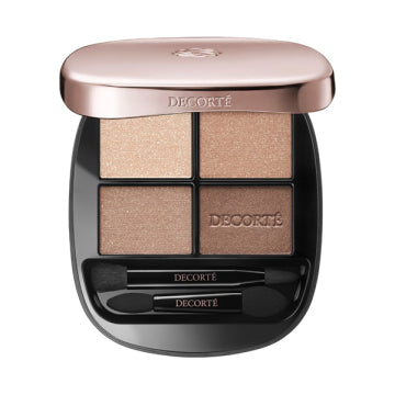 DECORTÉ Eyeshadow Tip Mini - Skin Shadow Designing Palette / full product with container / 2 little teddy bear / 5g product packaging