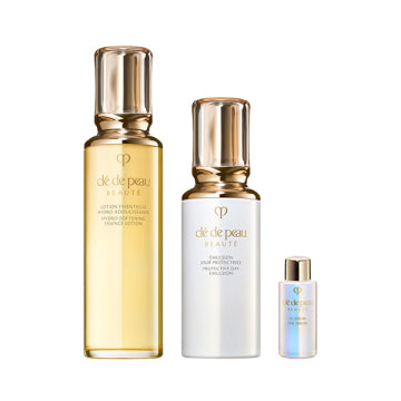 Cle de Peau Beaute Lotion Essence A - Lotion Essenciel A + Emulsion Protecteur (Jour) / 170mL, 125mL, 7mL - 170ml product packaging