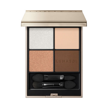 LUNASOL Eye Coloration N - Eye Coloration N / full product with container / 15 Flawless Clarity / 7g palette open view