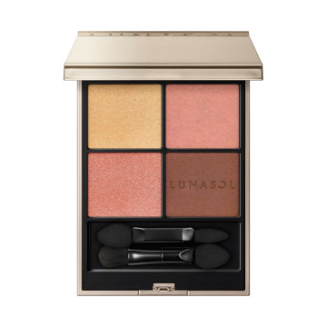 LUNASOL Eye Coloration N - Eye Coloration N / full product with container / 11 Savvy Rose / 7g palette open view