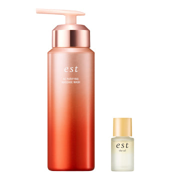 est AC Purify Massage Wash Set - Limited Quantity AC Purify Massage Wash Set / 170g, 4mL product packaging