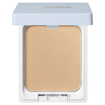 naturaglace Airy Smooth Powder Foundation - Airy Smooth Powder Foundation / SPF50+ / PA++++ / full product with container / PB Pink Beige / 9.5g product bottle on white background
