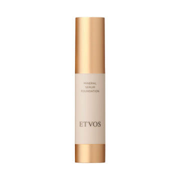 ETVOS Mineral Serum Foundation - Mineral Serum Foundation / full product with container / Ochre / 20g product bottle on white background
