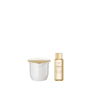Cle de Peau Beaute Emulsion Cream Kit Luxurious Skincare Product White Background
