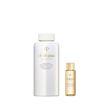 Cle de Peau Beaute Emulsion Protectoris (Joule) - Emulsion Protecteur (Jouer) (refill only) / refill only / 125mL, 10mL - 125ml product packaging
