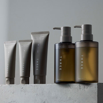 THREE Essential Scents Treatment Hand & Nail Cream Nourishing Aromatherapy Japan