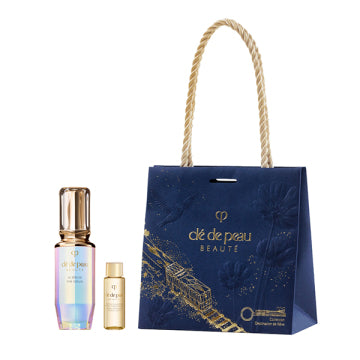 Cle de Peau Beaute Le Serum II full product with container 50mL Limited Set - Le Serum II Kit / full product with container / 50mL, 10mL, 1 sheet - 50ml bottle with dropper