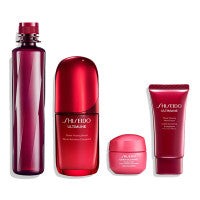 SHISEIDO Beauty Circulation Holiday Kit (Ultimune Power Infusing Serum 50mL & Oilderm refill only) - Beauty Circulation Holiday Kit (Ultimune Power Infusing Serum 50mL & Oilderm (refill only)) / full product with container・refill only / 50mL, 145mL, 15g, 30g - 50ml bottle with dropper