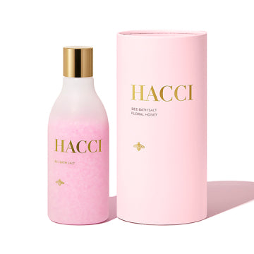 HACCI BEE Bath Salt Floral Honey Skin-Refreshing Visual Background