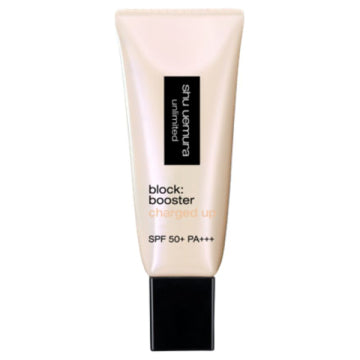 shu uemura 【@cosme SHOPPING Limited】Unlimited Block: Booster Advanced Sample 4-Day Trial Set - Unlimited Block: Booster Advanced / SPF50+ / PA+++ / Full product with container / Nude Beige / 30mL - 30ml product packaging